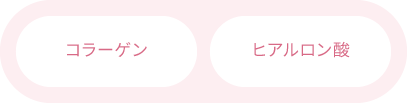 コラーゲン、ヒアルロン酸