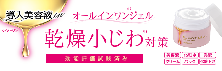 オールインワンジェル 乾燥小じわ対策 効能評価試験済み 導入美容液in 美容液 化粧水 乳液 クリーム パック 化粧下地