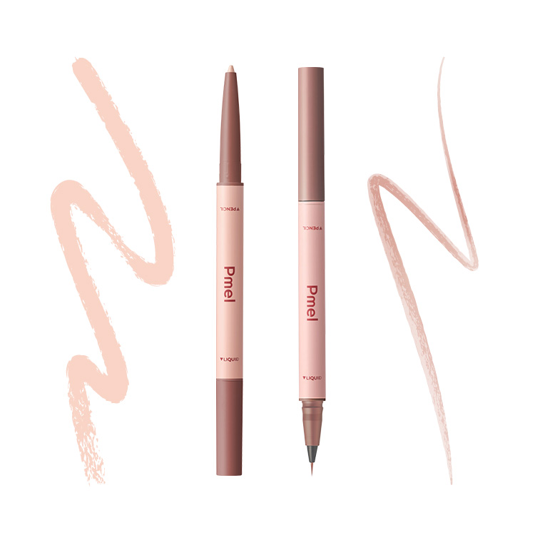 ピメル　パーフェクトアイバッグペンシル　ピンクベージュ