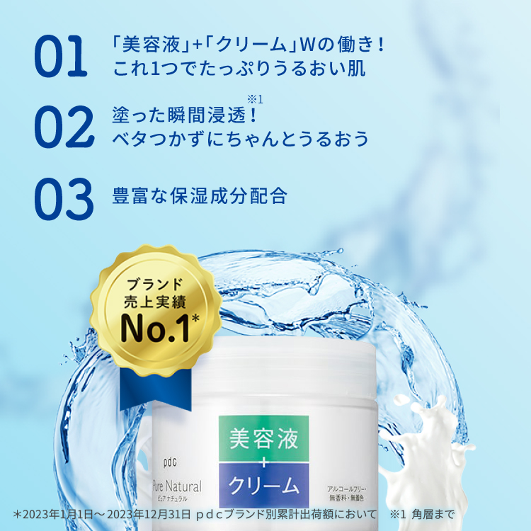 ピュア　ナチュラル　クリームエッセンス　モイスト　Ｎ