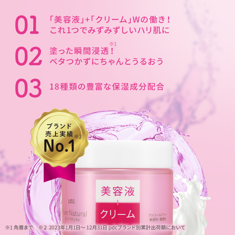 ピュア　ナチュラル　クリーム　モイスト リフト　N