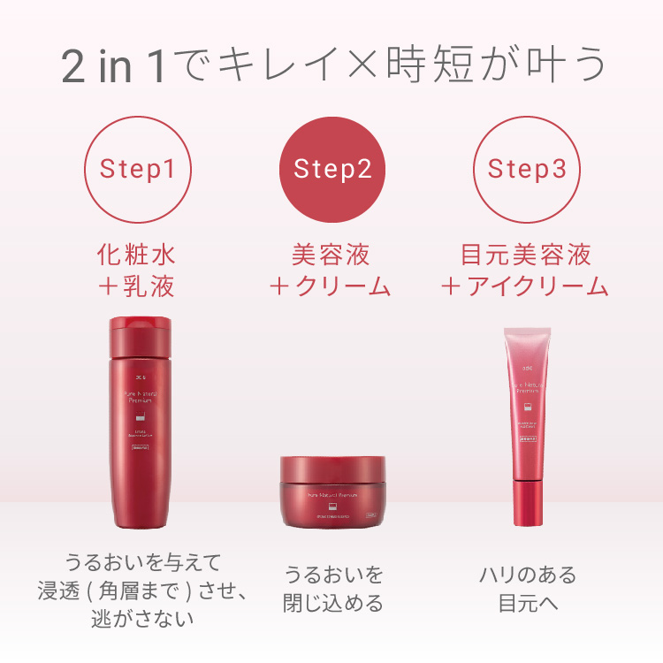  ピュア　ナチュラル　プレミアム　リフティング　クリームエッセンス【医薬部外品】