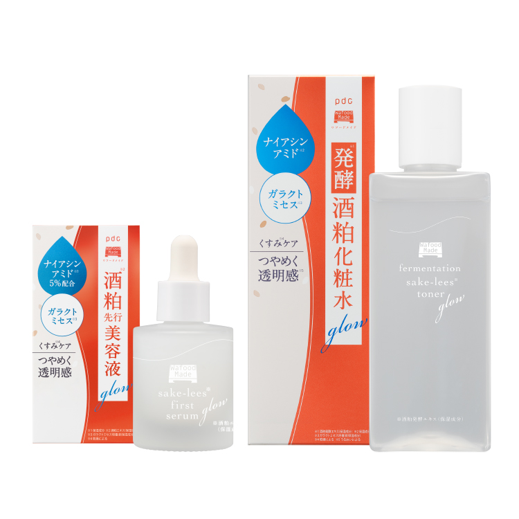 ワフードメイド 酒粕先行美容液 グロー・発酵酒粕化粧水 グロー セット