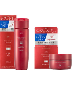 ピュア ナチュラル プレミアム リフティングセット(エッセンスローション+クリームエッセンス)【医薬部外品】