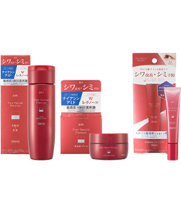 ピュア　ナチュラル　プレミアム　リフティングセット（エッセンスローション＋クリームエッセンス＋リンクルセラム　アイクリーム）【医薬部外品】