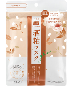 ワフードメイド　酒粕マスク　グロー　紅茶の香り